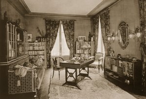 1930年に出版されたアンサンブルチョワシスのプレート21、P。ラホールとG.ルバードがデザインしたラウンジ 作： French Photographer